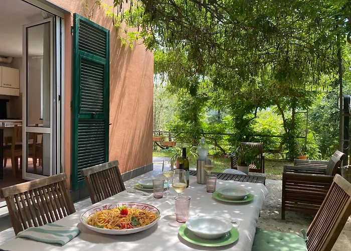 La Casa Nel Bosco - In Collina A 10 Minuti Dal Mare Διαμέρισμα