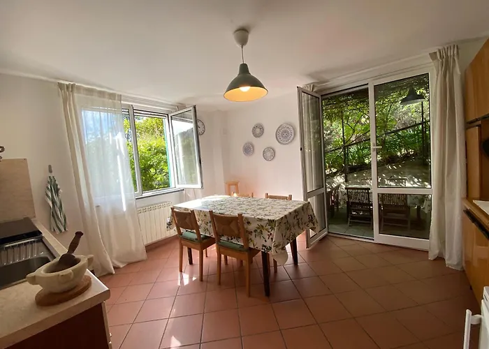 公寓 La Casa Nel Bosco - In Collina A 10 Minuti Dal Mare 卡萨察利古勒